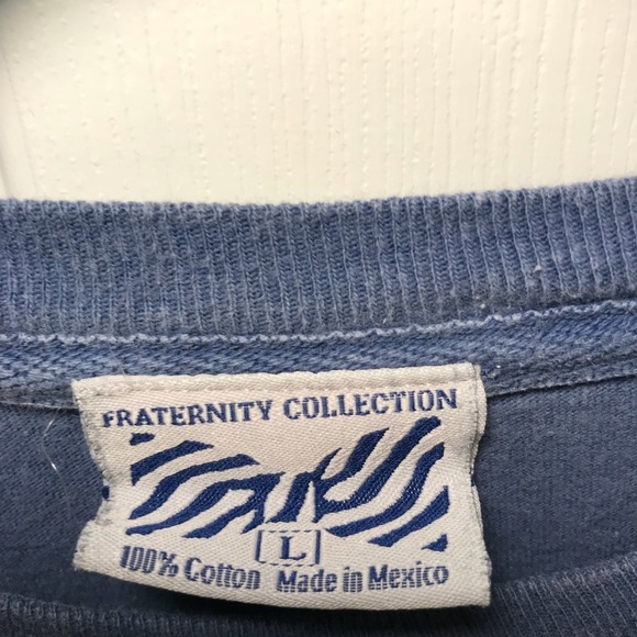 Fraternity Collection Long Sleeved Pocket Tee - Picture 4 of 4